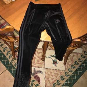 Velvet Adidas leggings